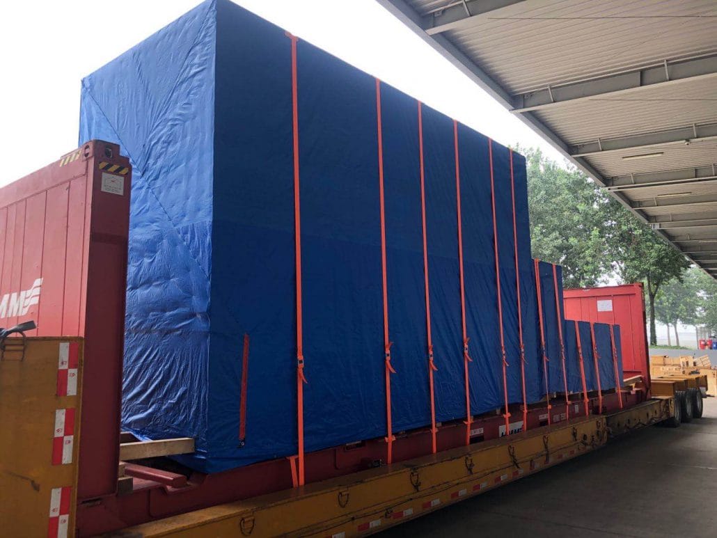 Wooden Box with Blue Cover